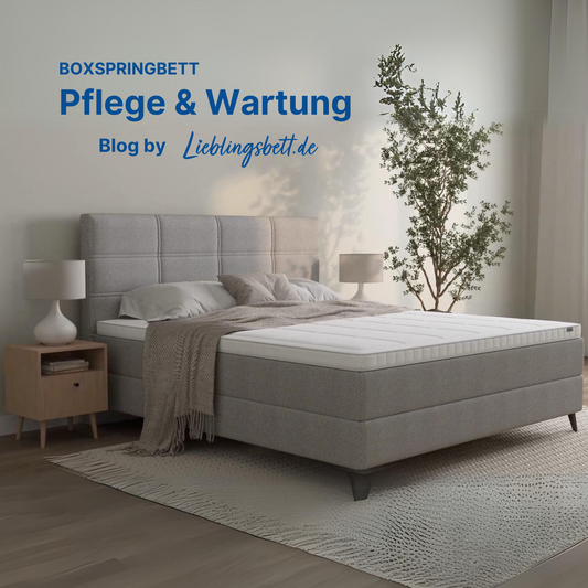 Pflege und Wartung Deines Lieblingsbettes